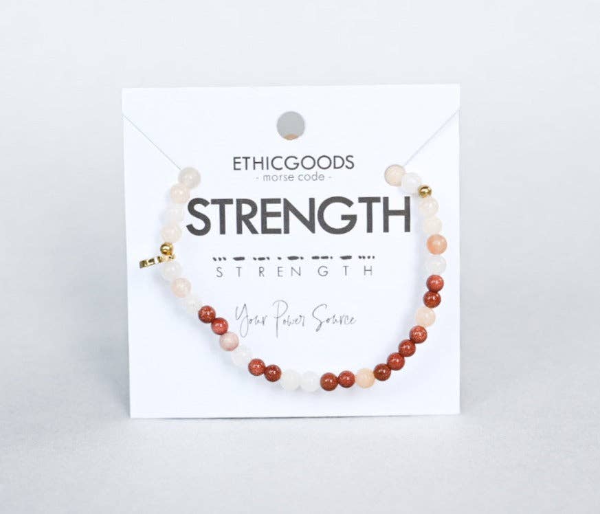Morse Code Bracelet | STRENGTH