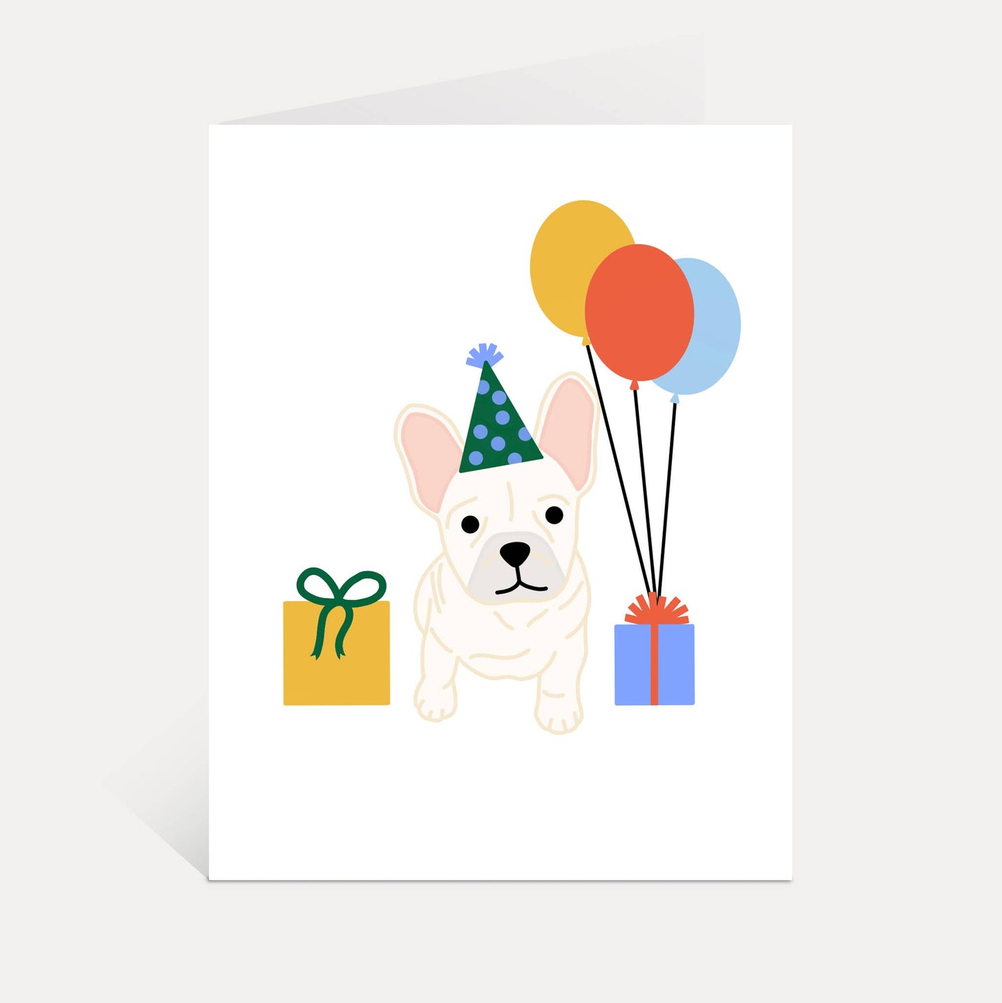 Frenchie Birthday Card