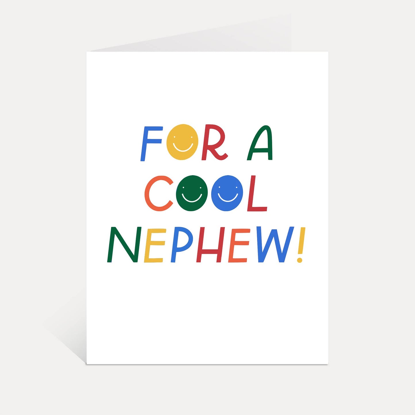 Just Follow Your Art | For A Cool Nephew Greeting Card | Kid's Birthday Card