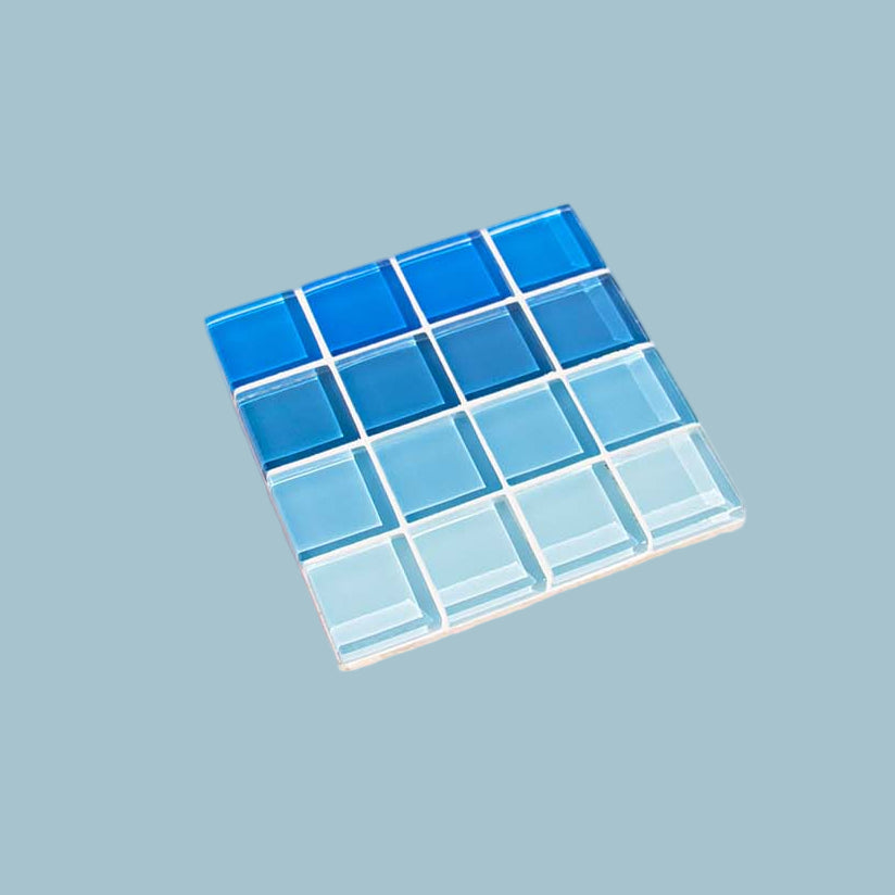 GLASS TILE COASTER - Ombre - Maldives