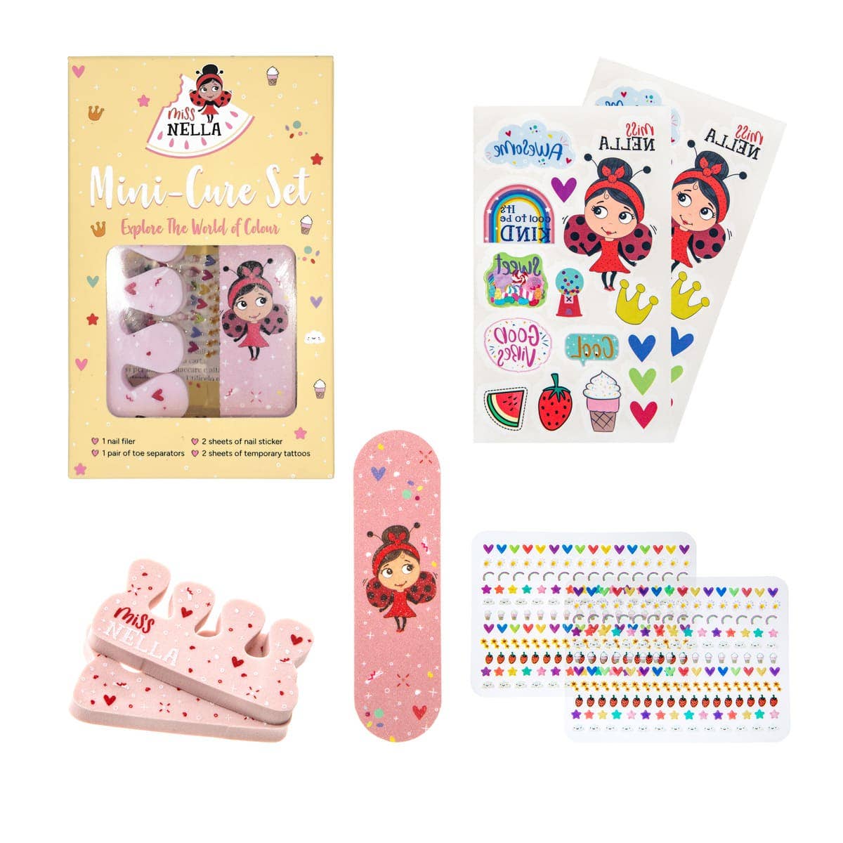 Nails And Accessories Set Manicure Kit For Children
