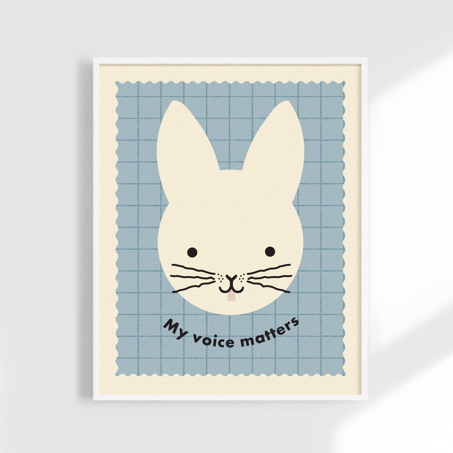 My Voice Matters Affirmation Kids Bunny (Print Only)
