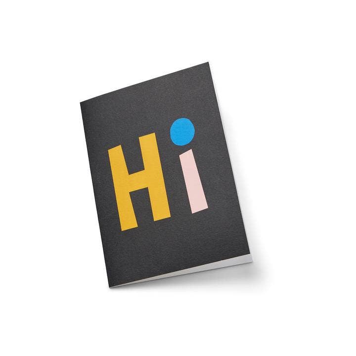 Hi Greeting Card