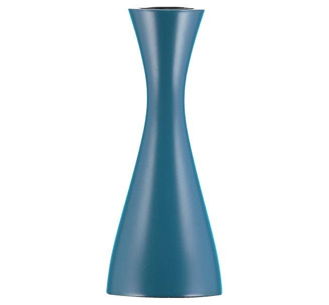 Medium Petrol Blue Candle Holder