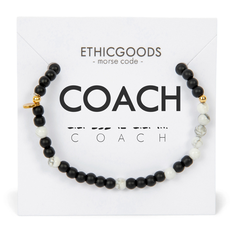 ETHICGOODS | Morse Code Bracelet | COACH