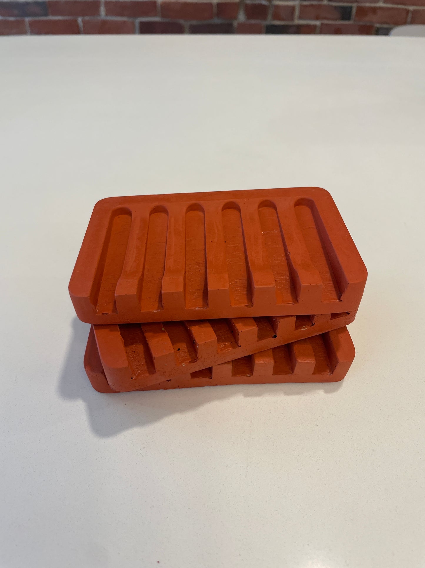 Concrete Draining Soap Dish
