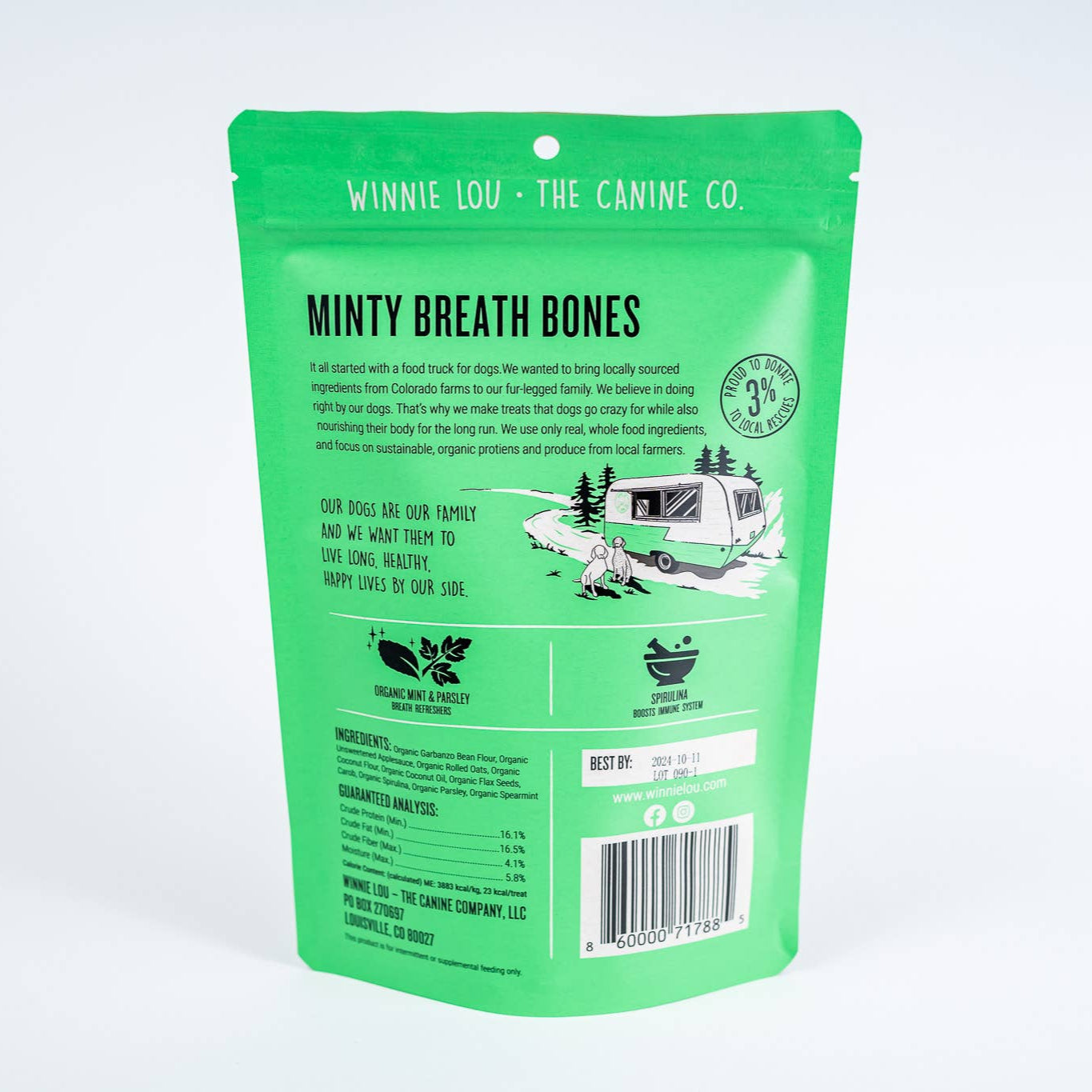 Winnie Lou Minty Breath Bones