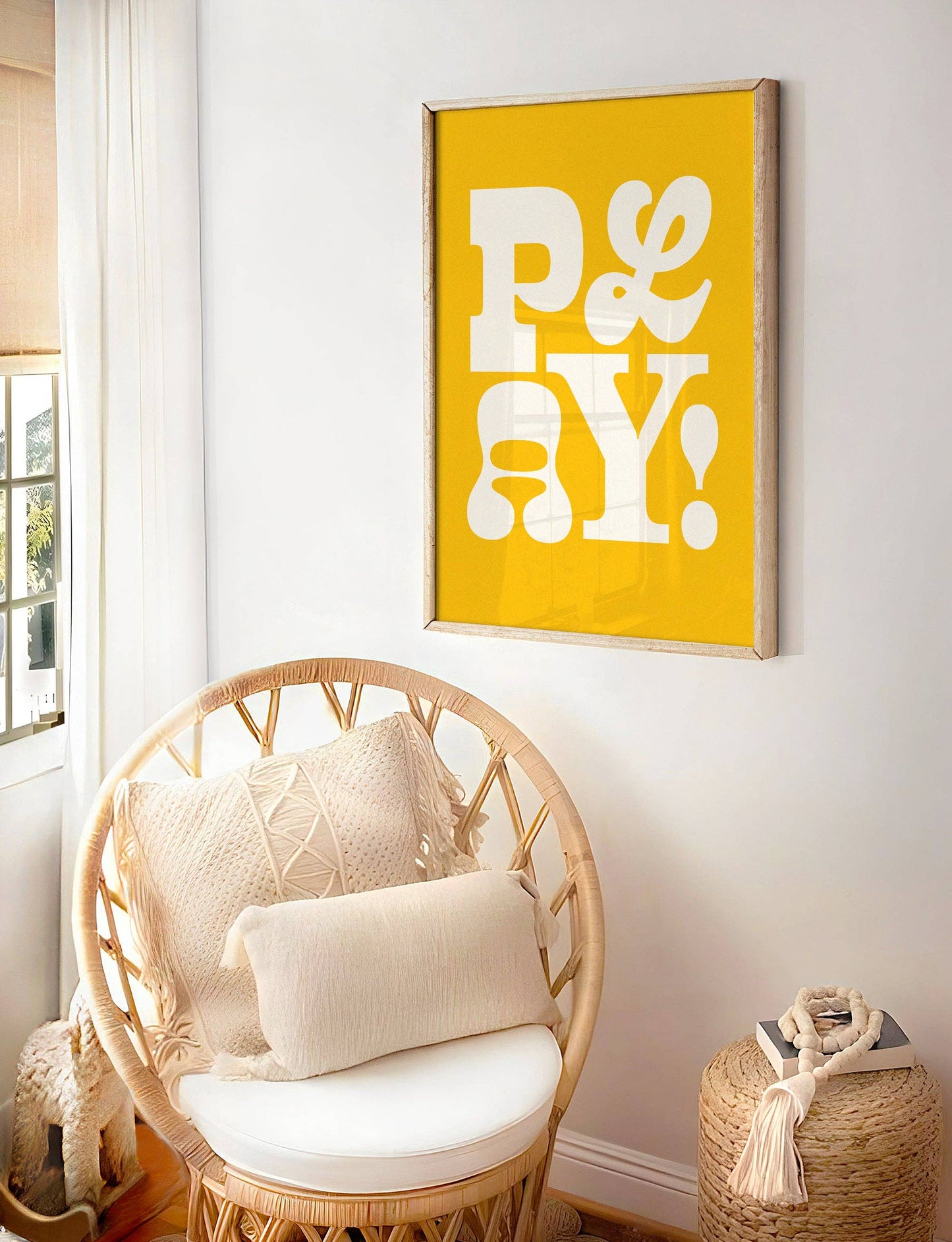 Play! Typographic Kids Print