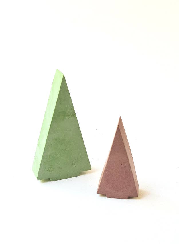 Cedar & Stone Garden | Concrete Modern Christmas Tree