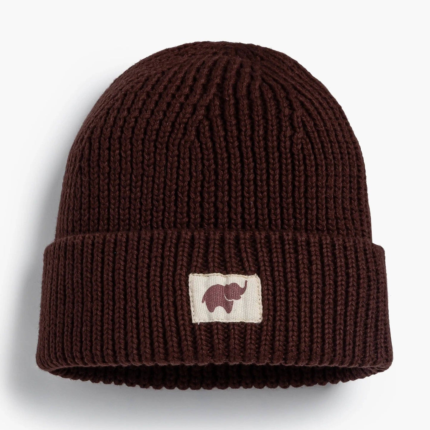 Monica + Andy | Chunky Knit Cap_Chocolate Brown