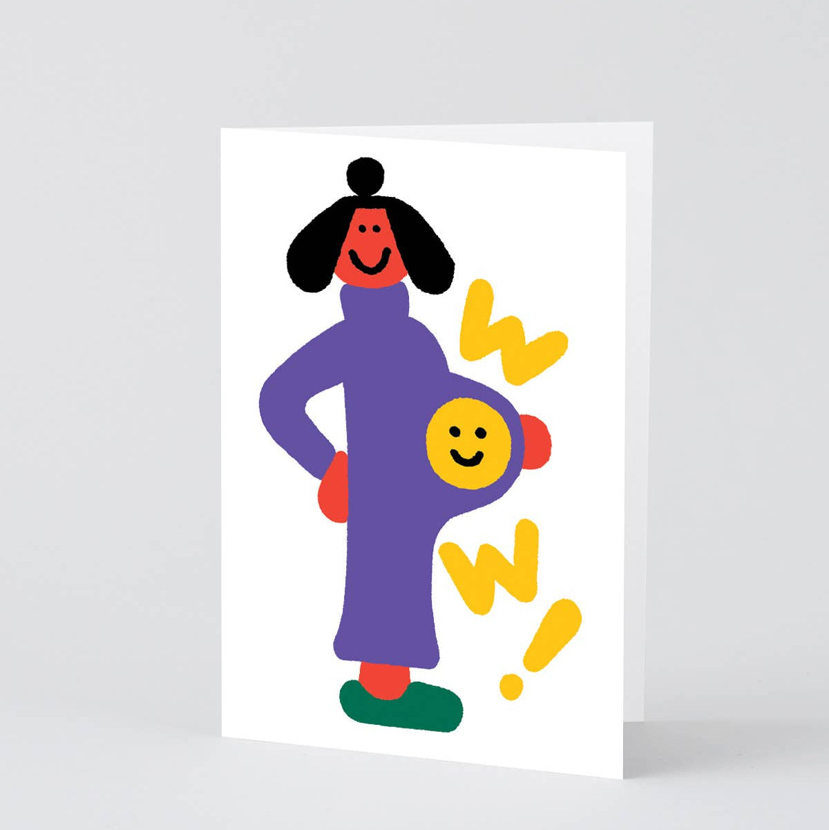'Wow!' Greetings Card