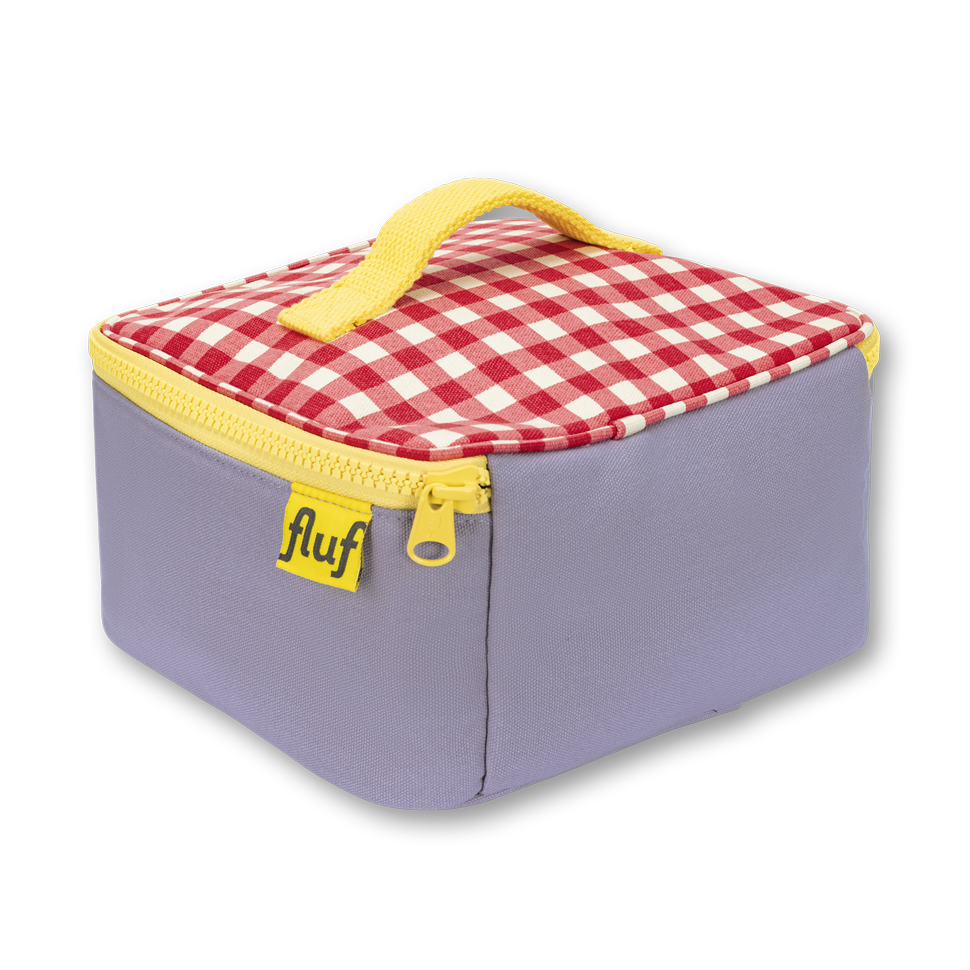 Square Lunch - Gingham Red
