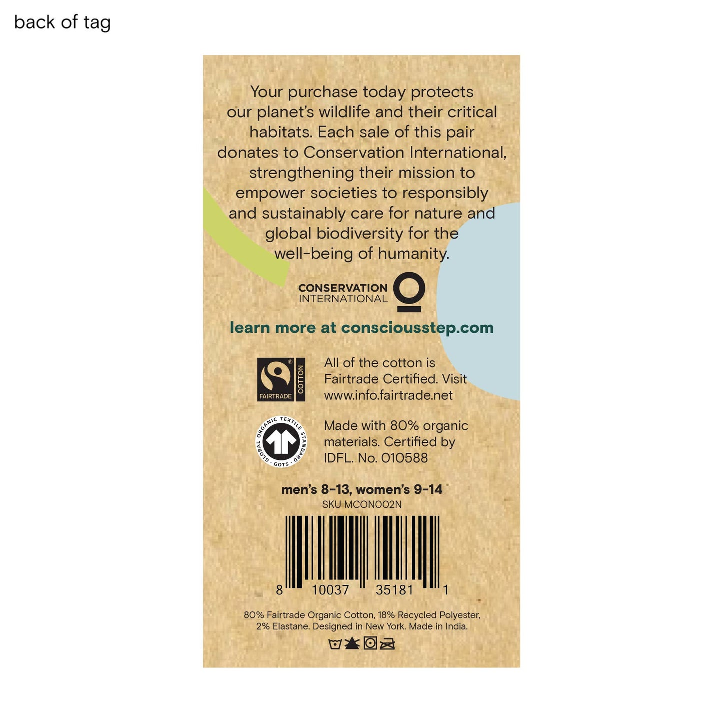 Conscious Step | Socks that Protect Giraffes
