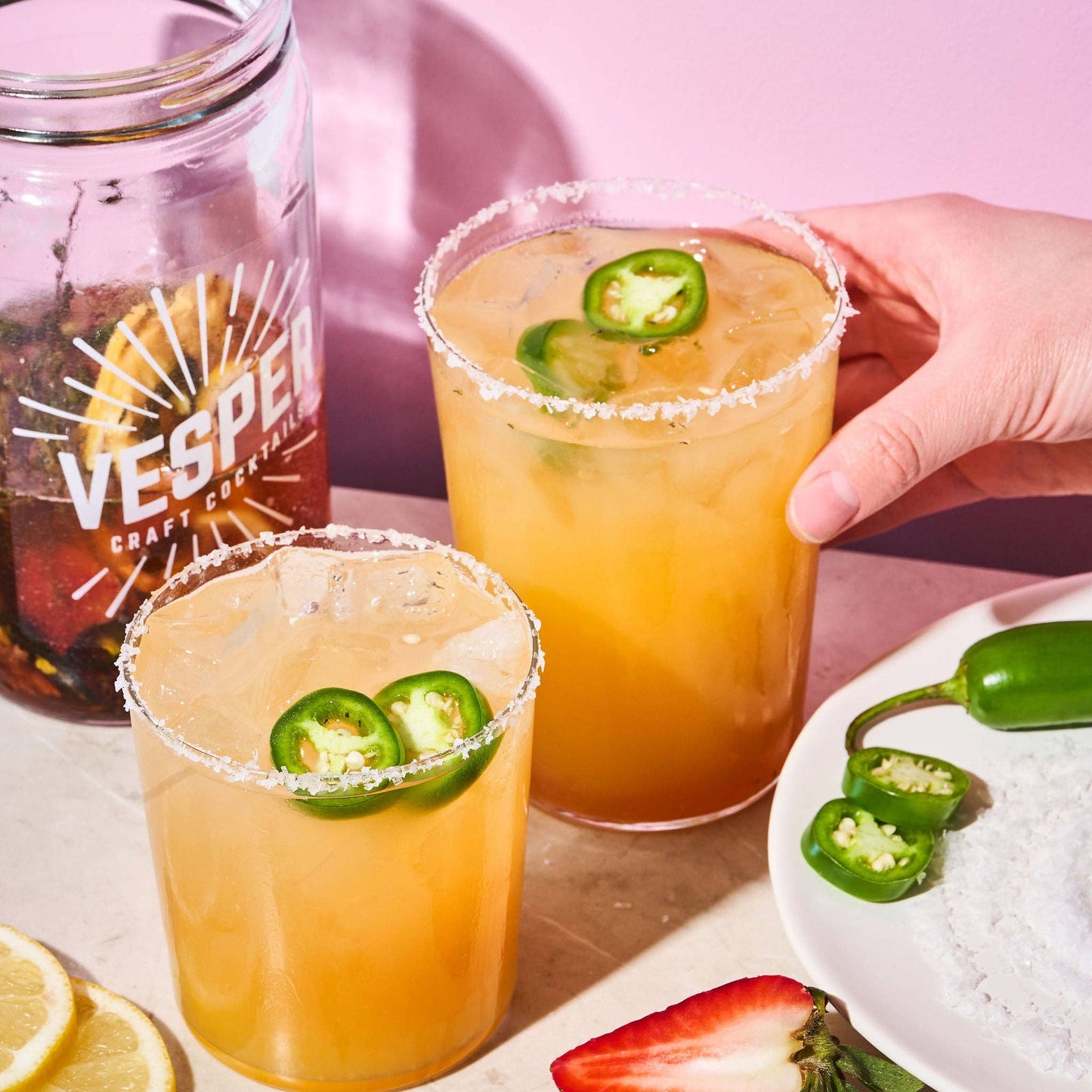 Craft Cocktail Kit/Mix - Jalapeño Margarita