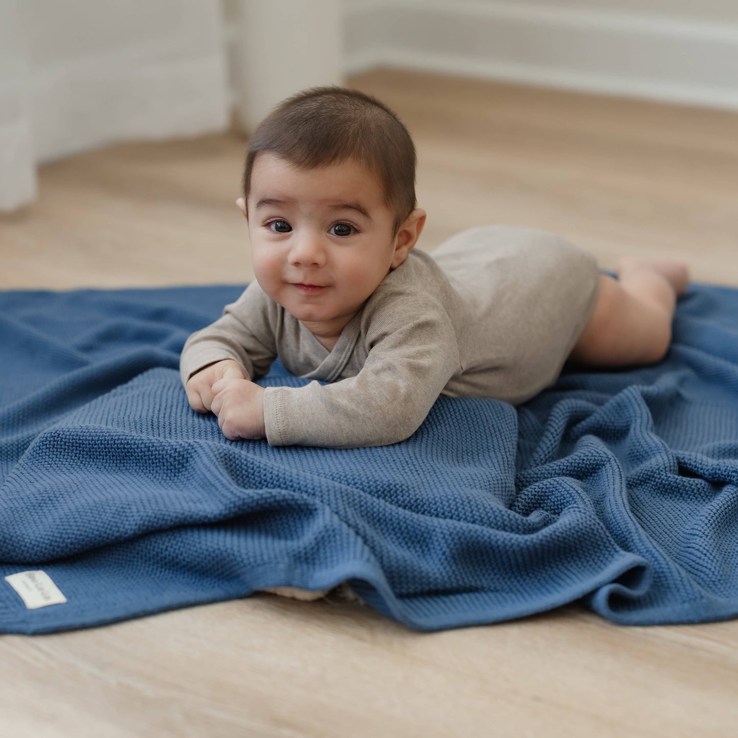 100% Organic Luxury Cotton Swaddle Receiving Baby Blanket