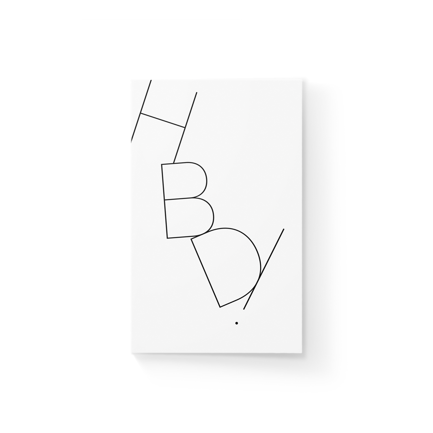 HBD! Gladstone Folded Card