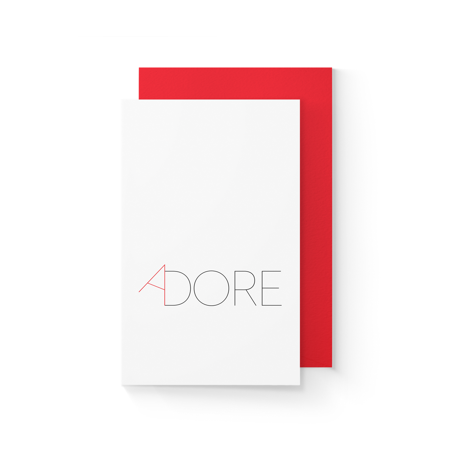 Adore Gladstone Folded Card
