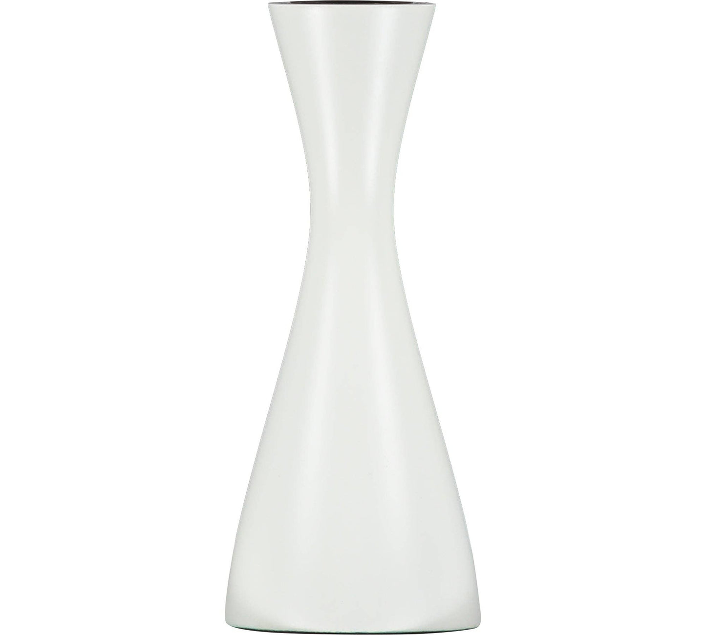 Medium Pearl White Candle Holder