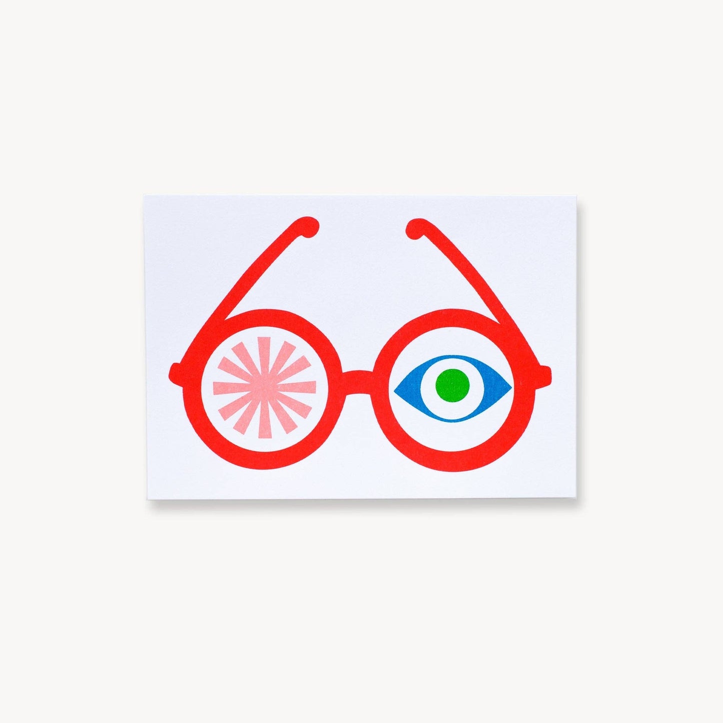 Lisa Congdon | Red Glasses Mini Risograph