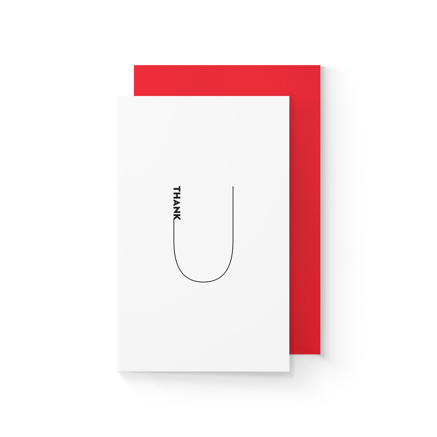 Thank U Gladstone Folded Card