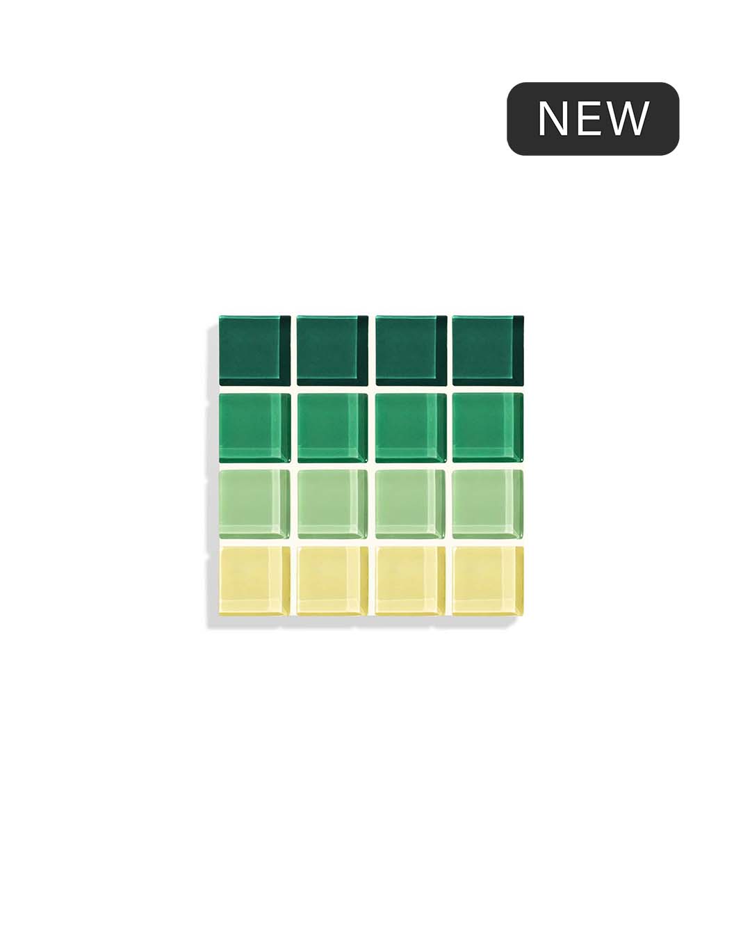 GLASS TILE COASTER - Ombre - Forest