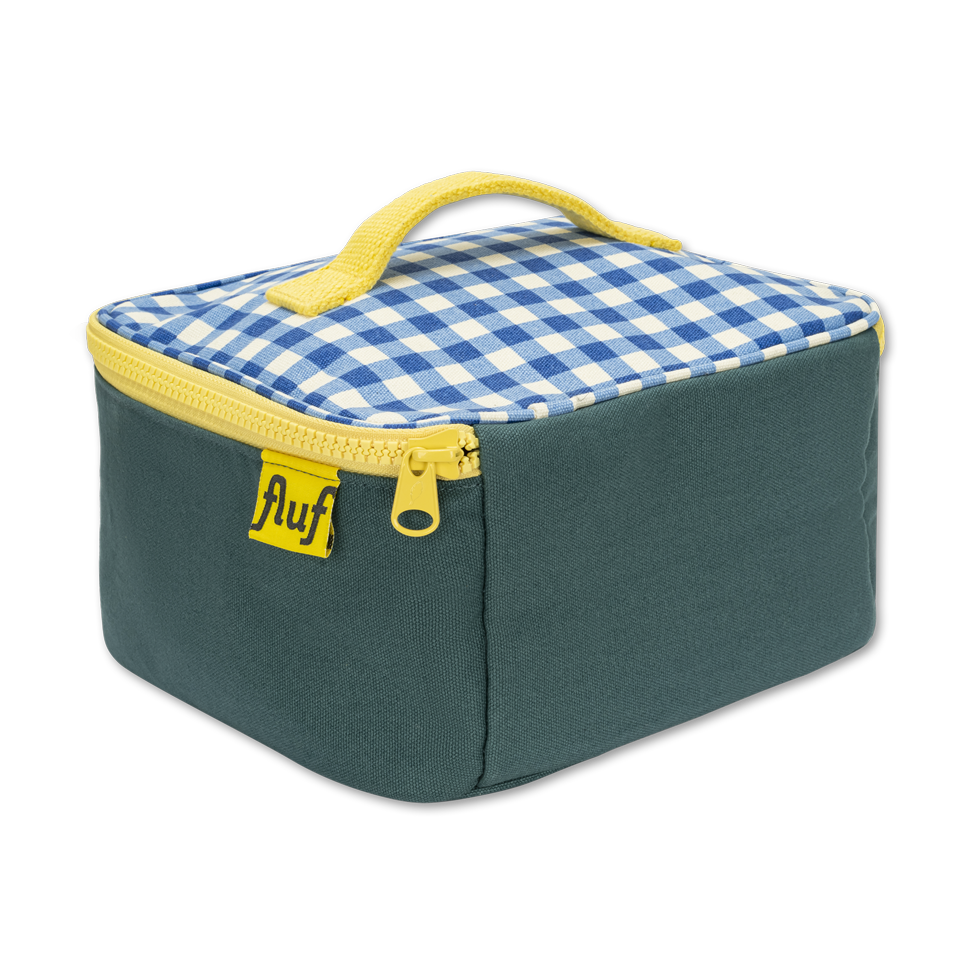 Square Lunch - Gingham Blue