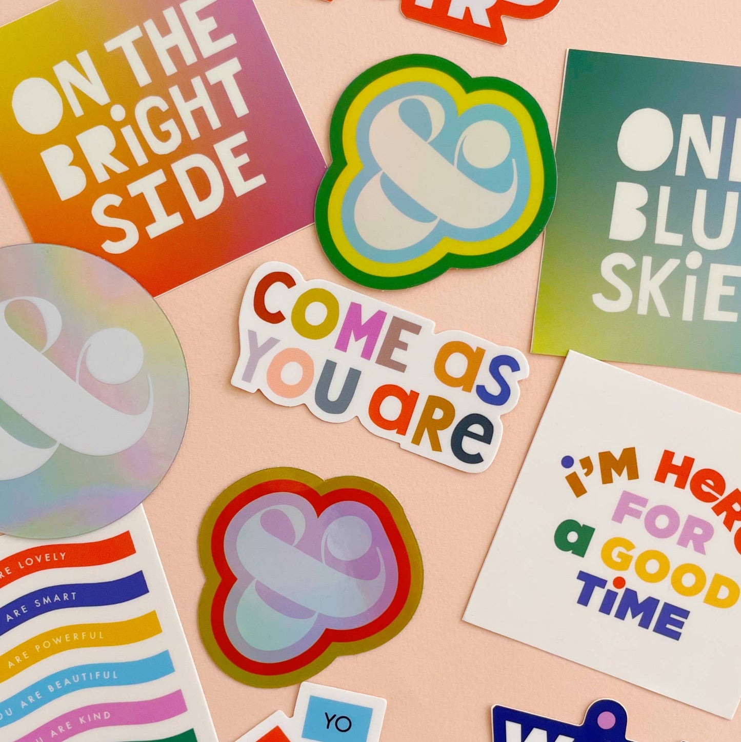 Colorblock Love Sticker
