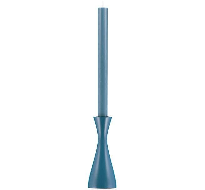 Medium Petrol Blue Candle Holder