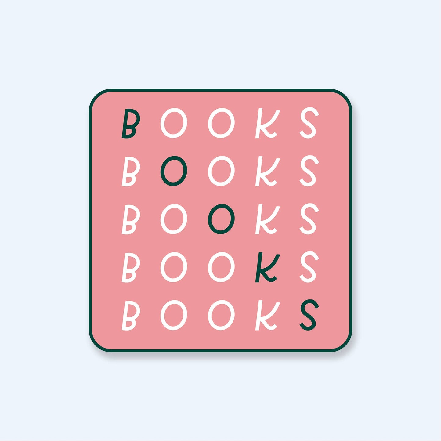 Many Books Sticker | Book Theme Stickers, Book Lover