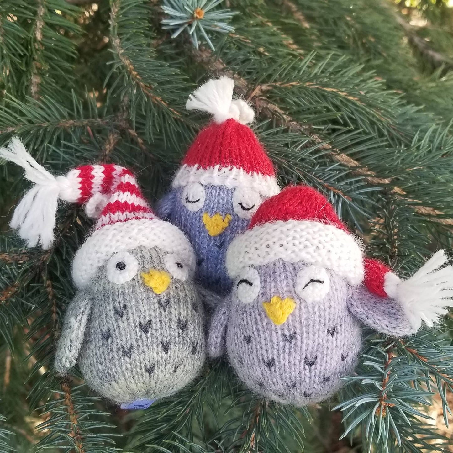 Owls with Hats Ornament