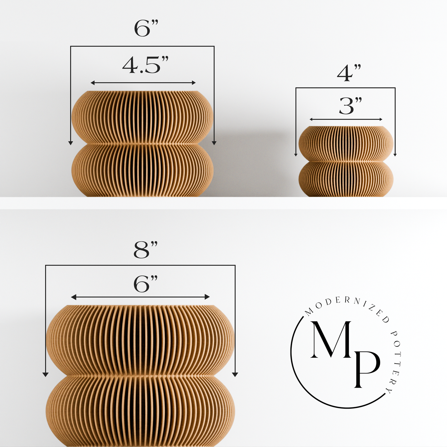 Double BUBBLES Planter