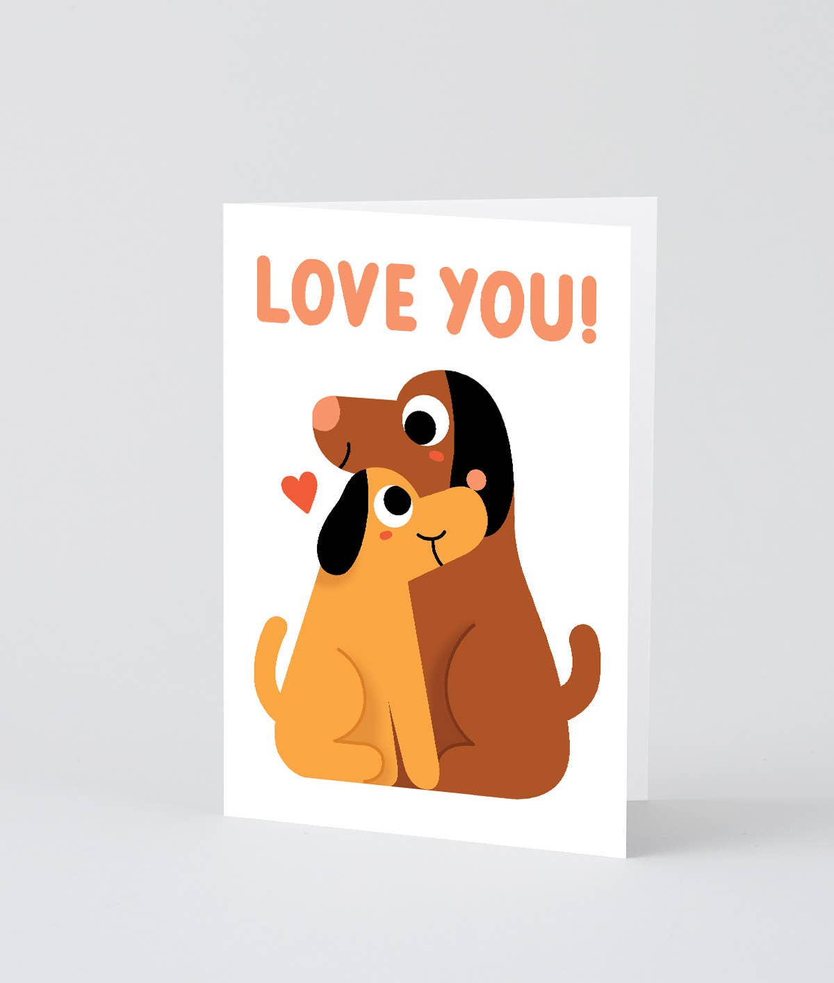 Wrap | Love You Dogs' Greetings Card