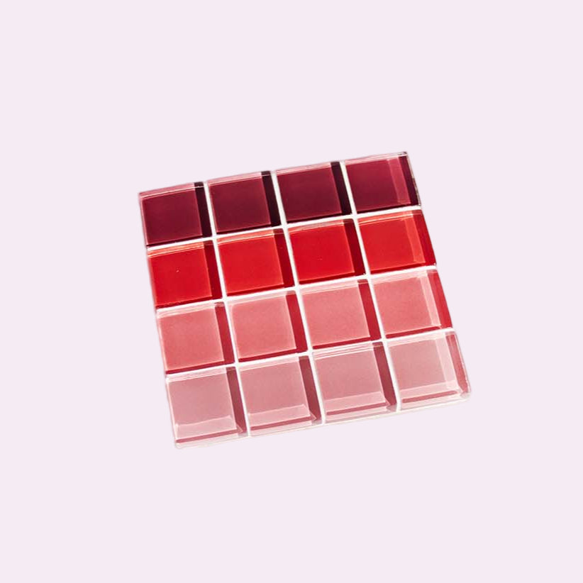 GLASS TILE COASTER - Ombre - Blush