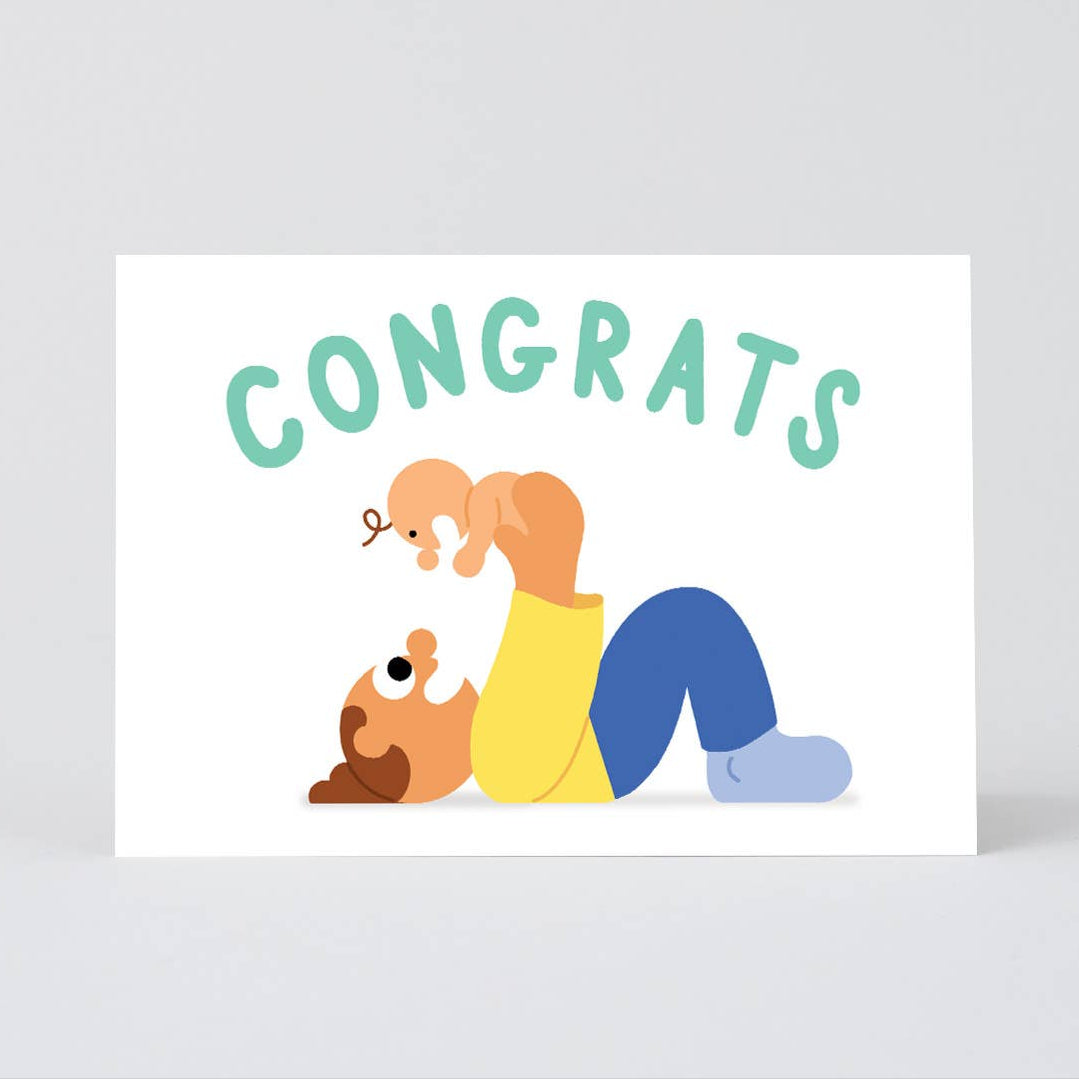 Congrats Baby Greetings Card