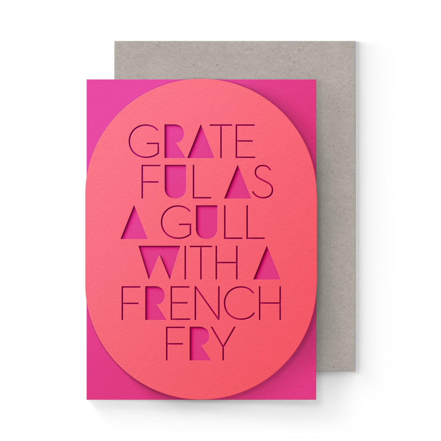 Grateful Gull A6 Sleeve Card