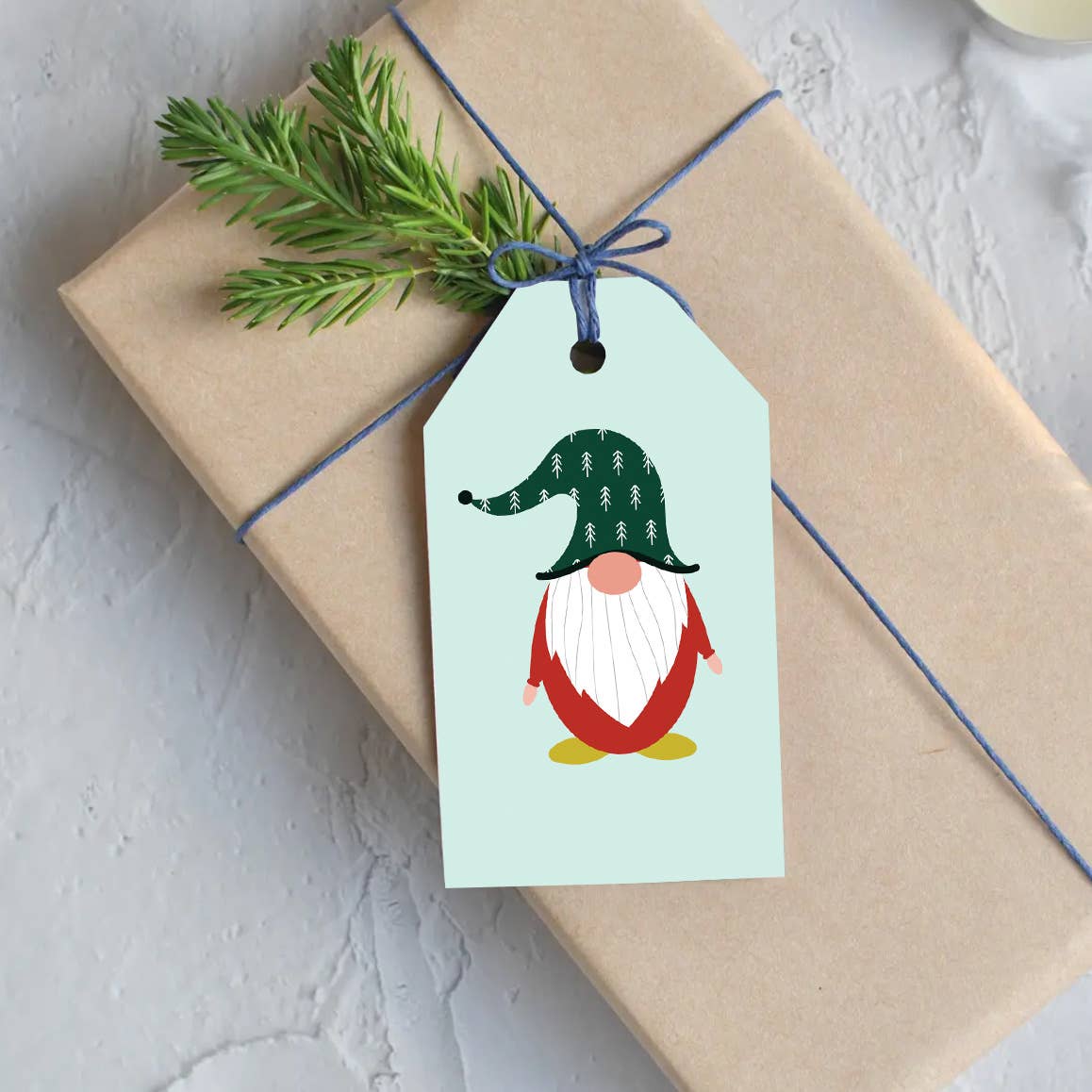 Gnome Gift Tags - Set of 6