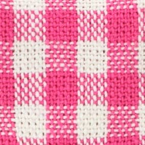 The Foggy Dog | Hot Pink Gingham Dog Bow Tie