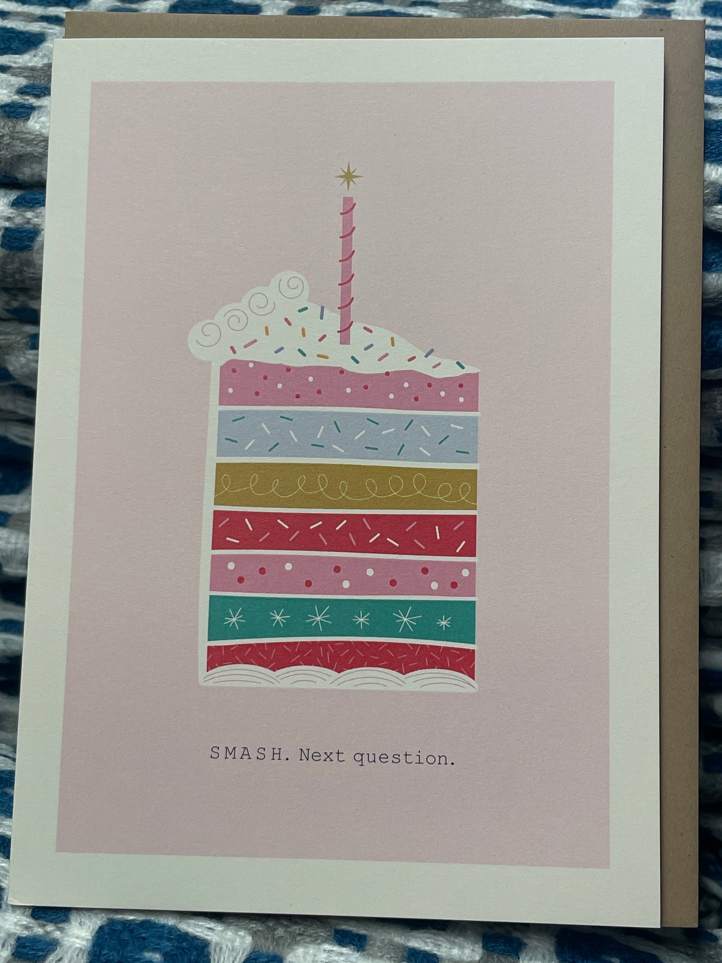 Birthday Card-Smash, Next Question