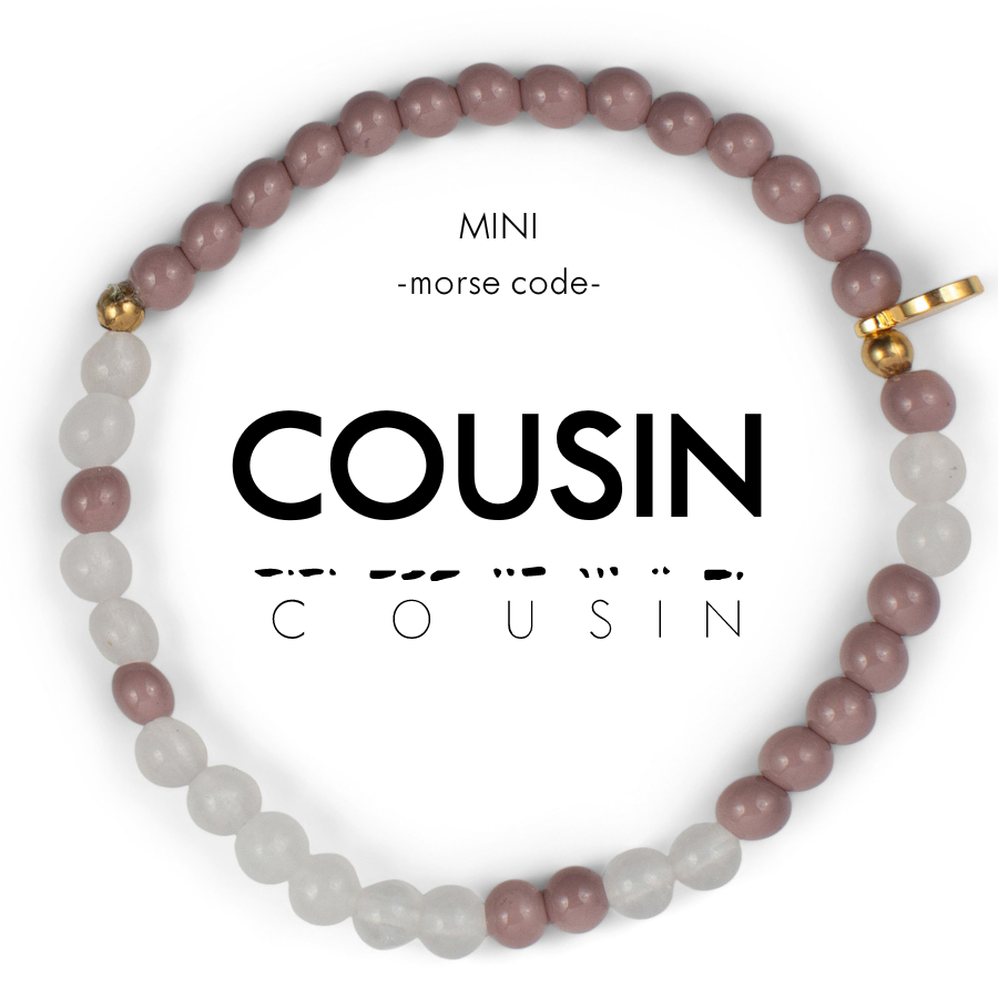 MINI Kids Morse Code Bracelet | COUSIN - Fair Trade