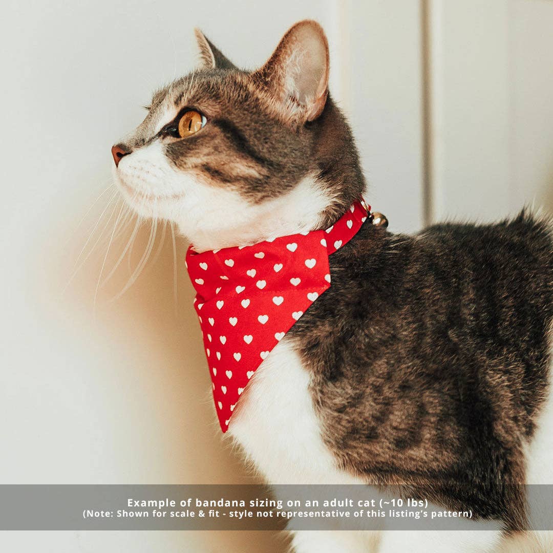 "Carousel" - Bandana for Cat + Small Dog