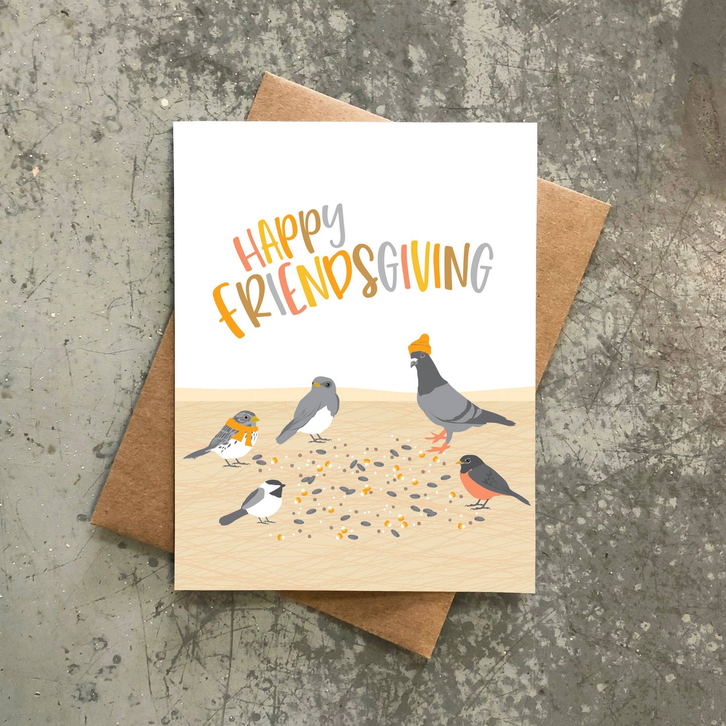 Friendsgiving Thanksgiving Card