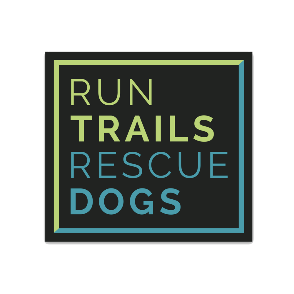 MuttRuk | Run Trails Rescue Dogs Vinyl Sticker