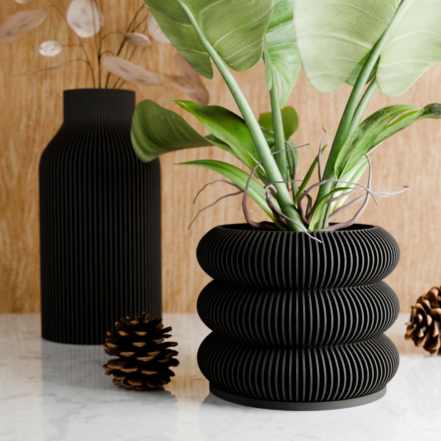 Triple BUBBLES Planter