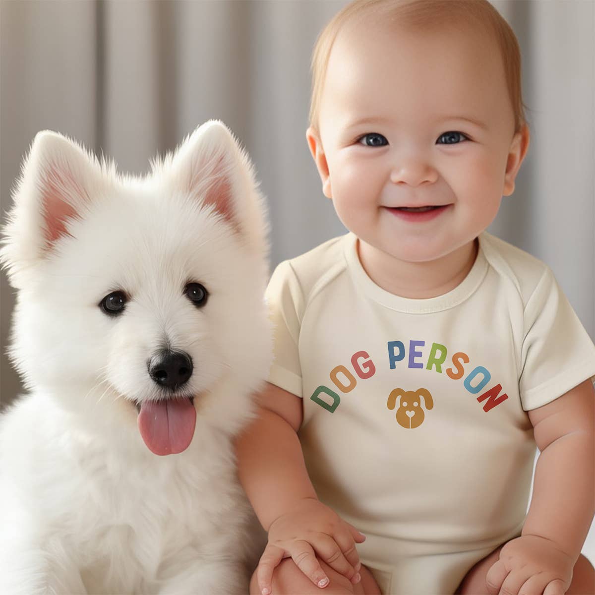 Dog Person Baby Bodysuit