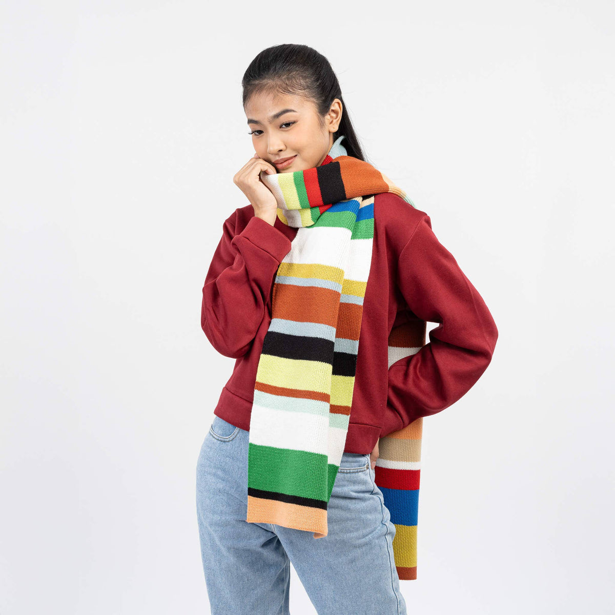 VERLOOP | Multi Stripe Big Scarf