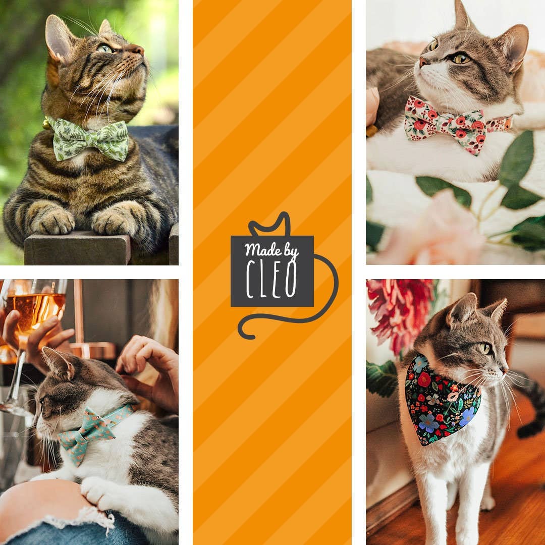 "Golden Hour" - Bow Tie for Cats + Small Dogs