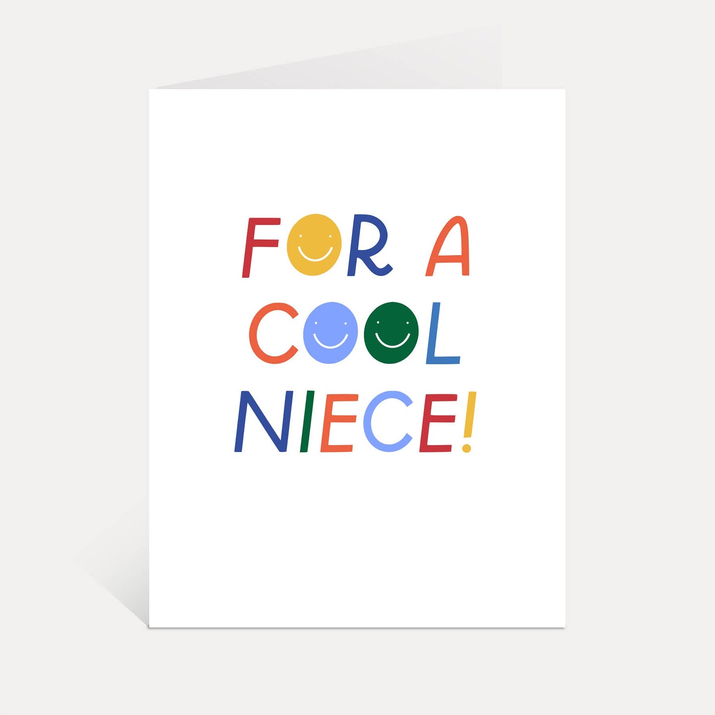 Just Follow Your Art | For A Cool Niece Greeting Card | Kid's Birthday Card