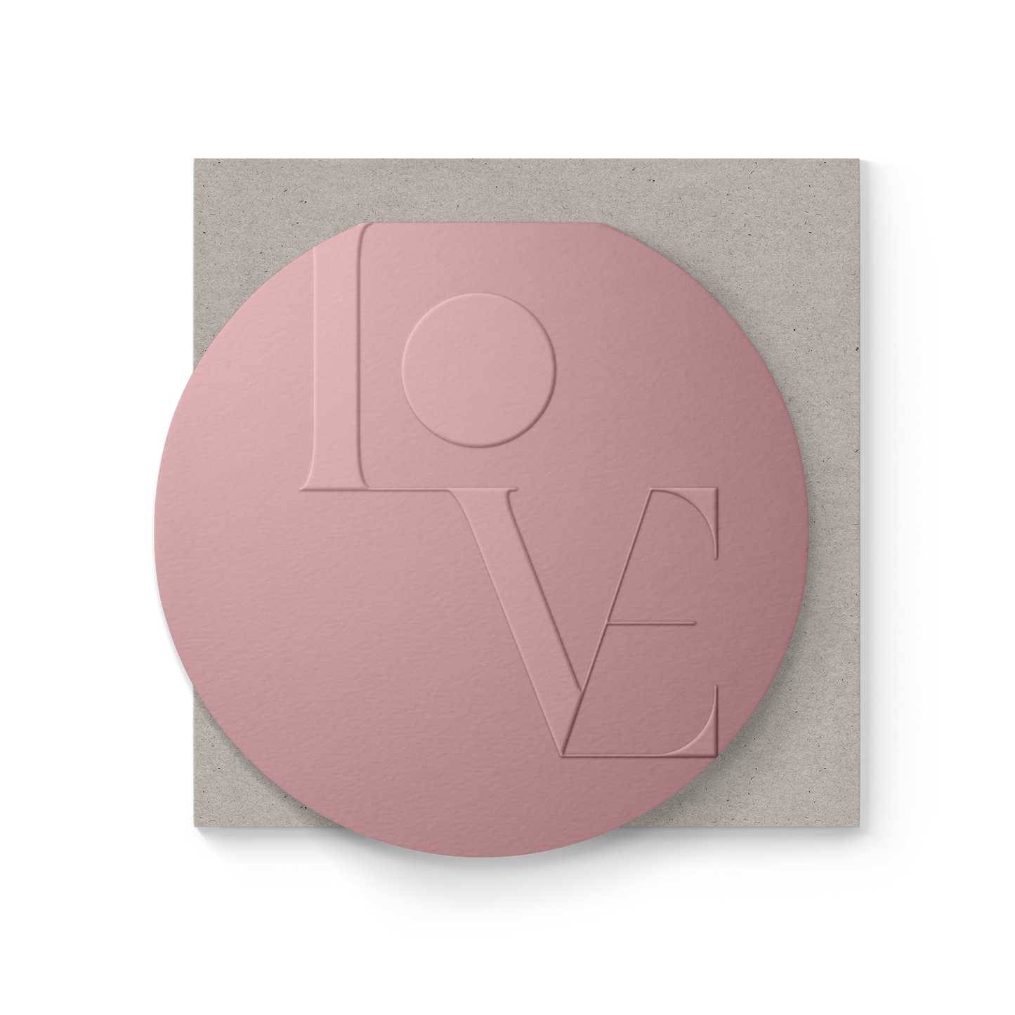 Love 5.5" Clamshell Card