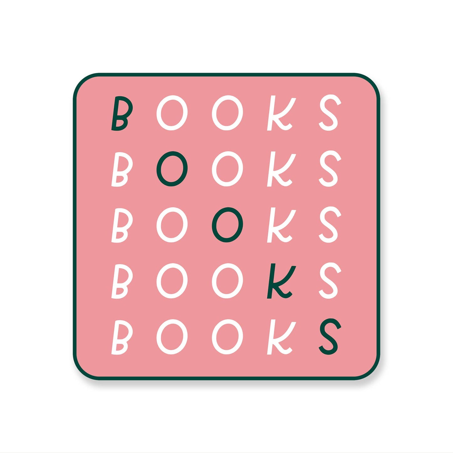 Many Books Sticker | Book Theme Stickers, Book Lover