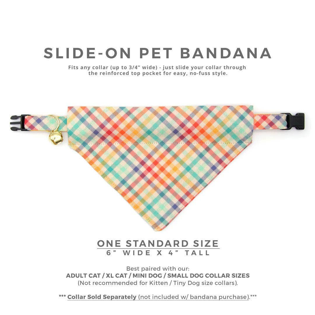 "Golden Hour" - Bandana for Cat + Small Dog